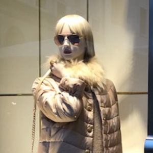 Luisa Spagnoli Hand Made Pink Mirror Glasses